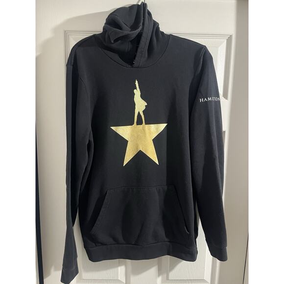 Hamilton Broadway Musical Hoodie Creative Goods Sz L Black - Picture 1 of 6